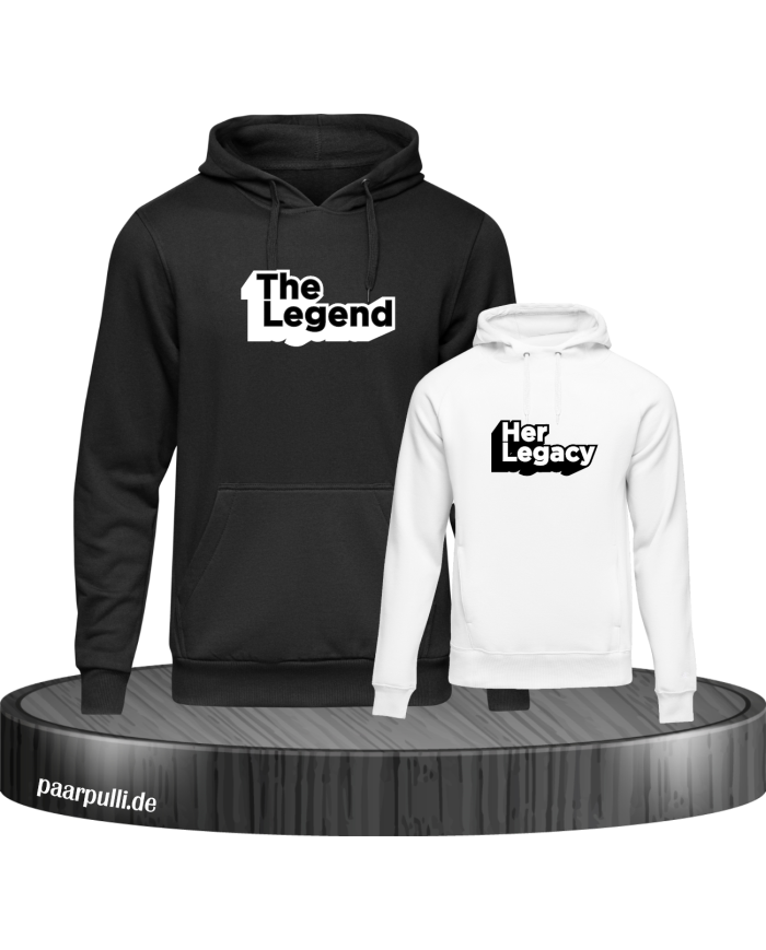 The Legend & Her Legacy Set schwarz-weiß