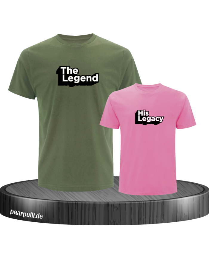 The Legend & His Legacy Set khaki-rosa