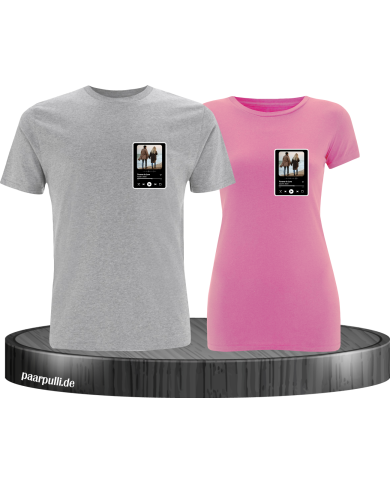Songcover Personalisierbar T-Shirt Set Songcover Personalisierbar T-Shirt Set