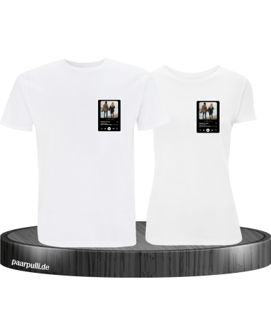 Songcover Personalisierbar T-Shirt Set Songcover Personalisierbar T-Shirt Set