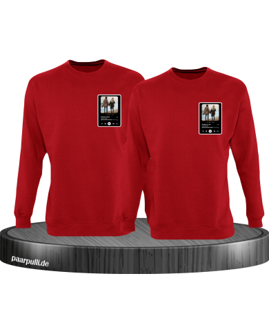 Songcover Personalisierbar Sweatshirt Set Songcover Personalisierbar Sweatshirt Set