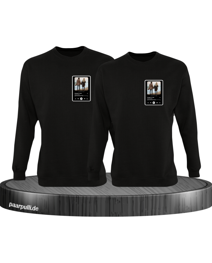 Songcover Personalisierbar Sweatshirt Set