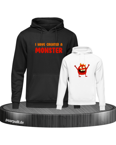 I've created a monster Set schwarz-weiß I've created a monster Set schwarz-weiß
