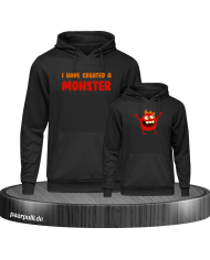 I've created a monster Eltern-Kind Hoodie Set