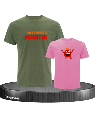 I've created a monster Set khaki-rosa I've created a monster Set khaki-rosa
