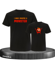 I've created a monster Vater und Kind T-Shirt Set