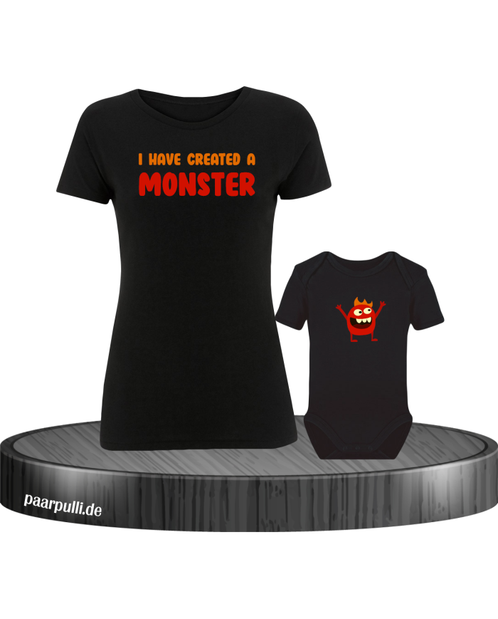 I've created a monster Set schwarz