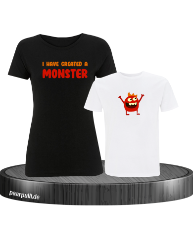I've created a monster schwarz-weiß I've created a monster schwarz-weiß