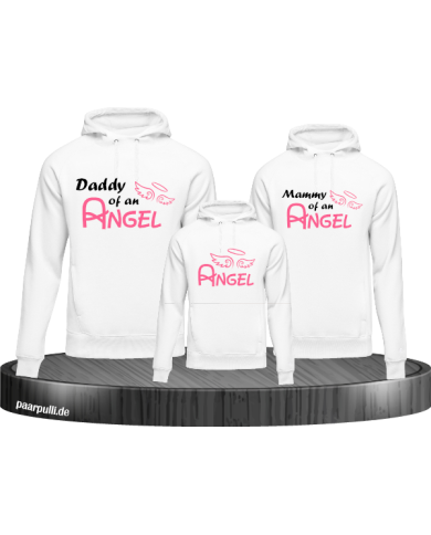 Angel Familie in weiß Angel Familie in weiß