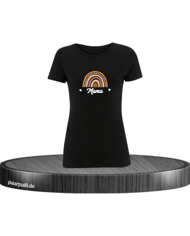 Mama Damen T-Shirt Größe L schwarz