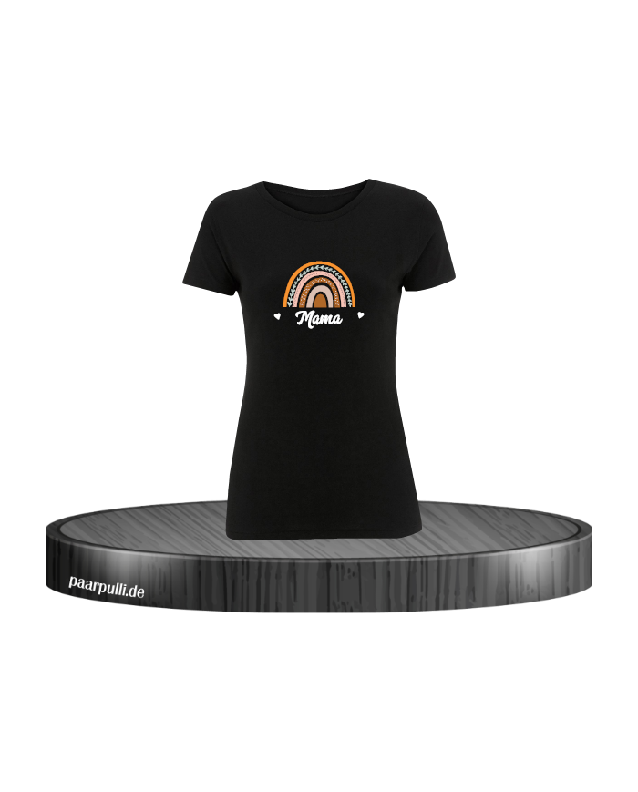 Mama Damen T-Shirt Größe L schwarz