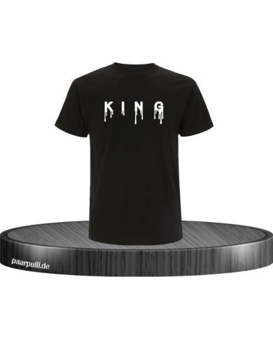King Herren T-Shirt Größe L schwarz