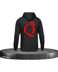 Queen Damen Hoodie Größe XL schwarz