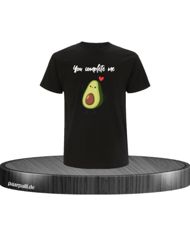 You complete me Herren T-Shirt Größe XL schwarz