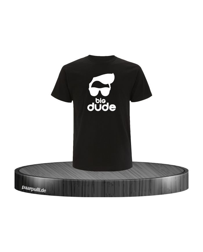 Big Dude Kinder T-Shirt schwarz Größe XL
