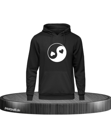 Yang Herz Hoodie Größe S