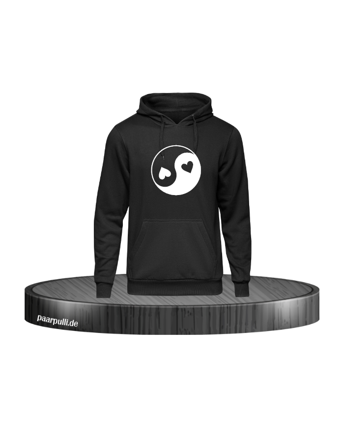 Yang Herz Hoodie Größe S