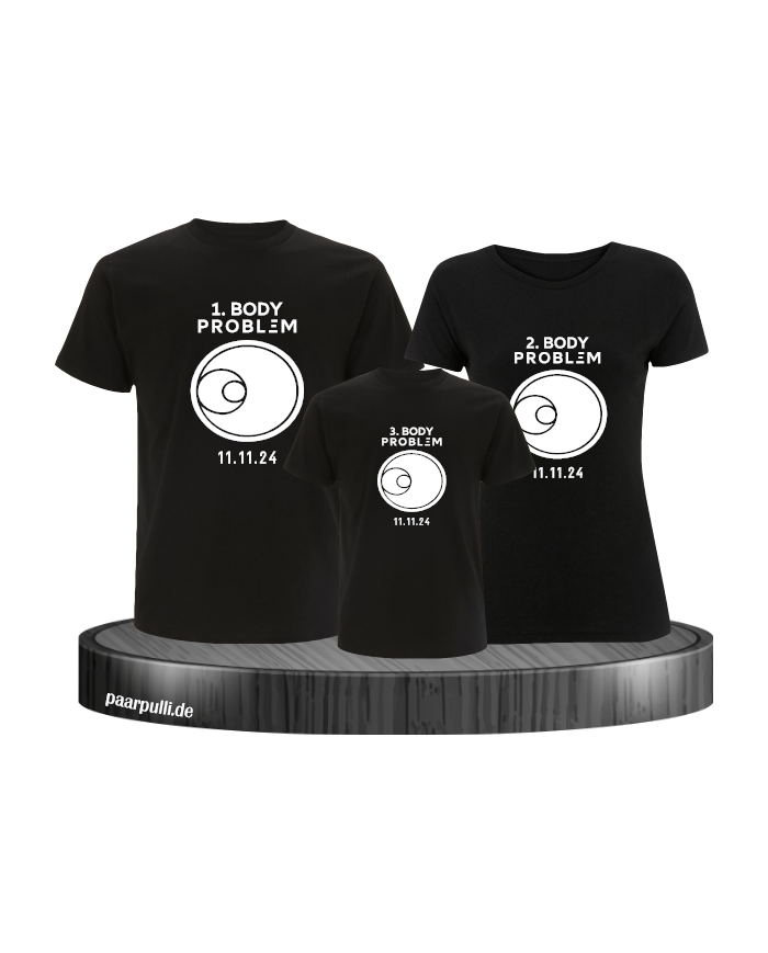 3 Body Problem Shirt schwarz