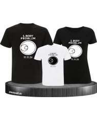 3 Body Problem Shirt schwarz-weiß