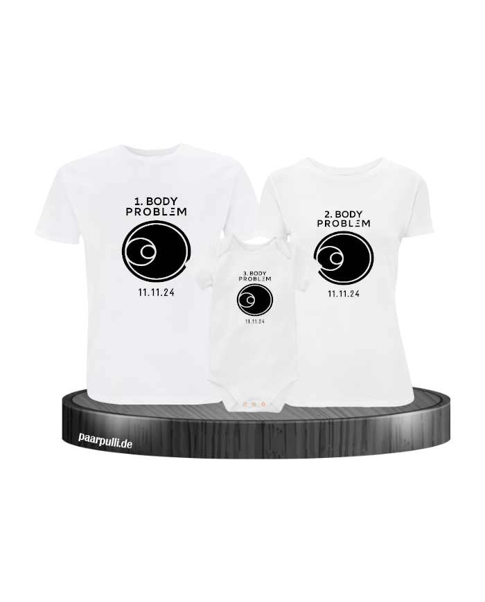 3 Body Problem Set weiß