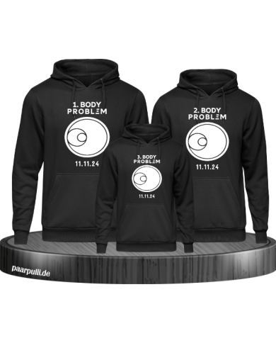 3 Body Problem Hoodie schwarz 3 Body Problem Hoodie schwarz