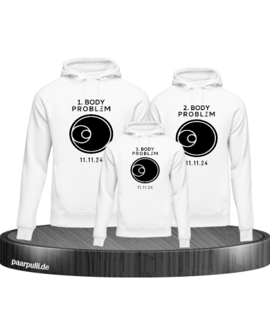 3 Body Problem Hoodie weiß 3 Body Problem Hoodie weiß