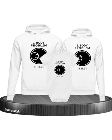 3 Body Problem Hoodie Body weiß 3 Body Problem Hoodie Body weiß