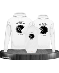 3 Body Problem Hoodie Body weiß