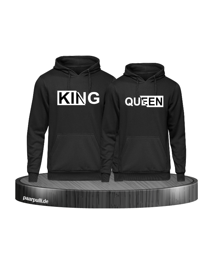 King Queen in schwarz