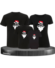 Frohe Weihnachten Comic schwarz