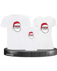 Weihnachtsmann Cool Christmas 3er Set T-Shirts