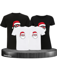 Weihnachtsmann Cool Weihnachten schwarz-weiß