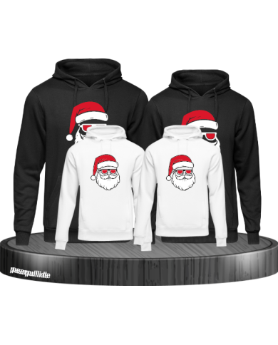 Weihnachtsmann Cool Weihnachten schwarz-weiß Weihnachtsmann Cool Weihnachten schwarz-weiß