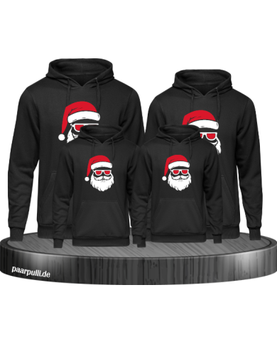 Weihnachtsmann Cool Weihnachten schwarz Weihnachtsmann Cool Weihnachten schwarz