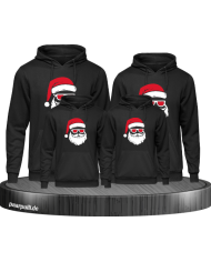 Weihnachtsmann Cool Weihnachten schwarz