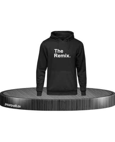 The Remix  Kinder-Hoodie schwarz in Größe 140