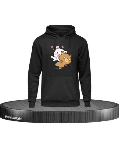 Milk Mocha Love Hoodie schwarz Größe XXL