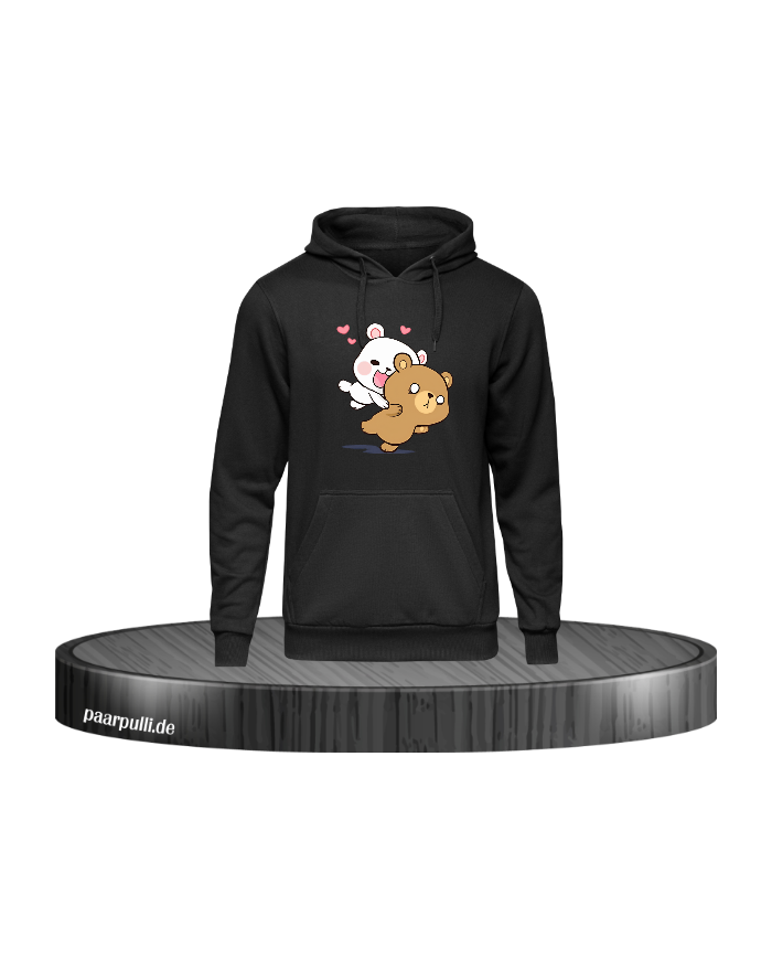 Milk Mocha Love Hoodie schwarz Größe XXL