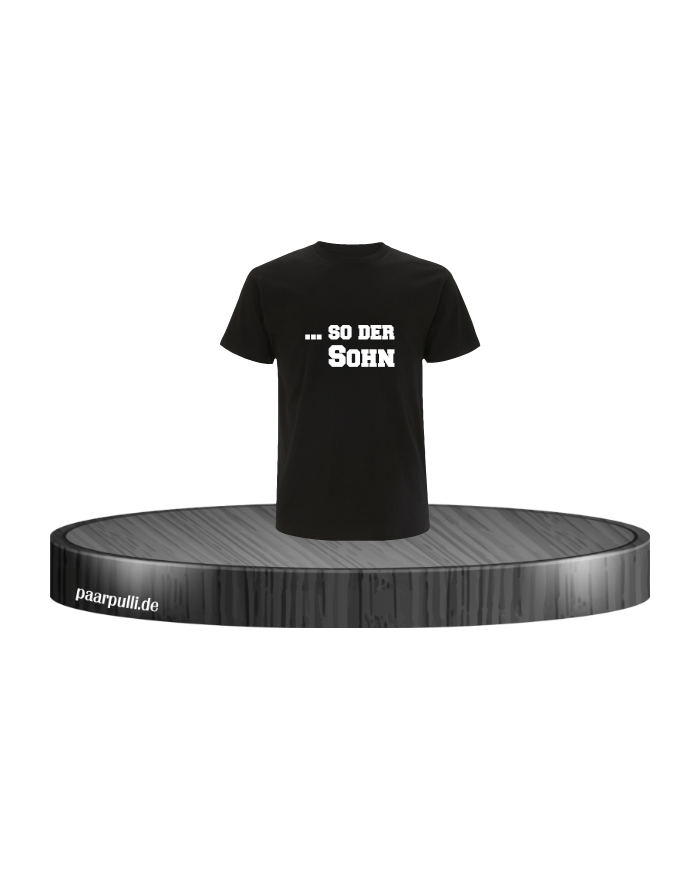 ... so der Sohn Kinder T-Shirt schwarz Größe 98/104