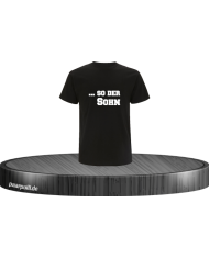 ... so der Sohn Kinder T-Shirt schwarz Größe 98/104