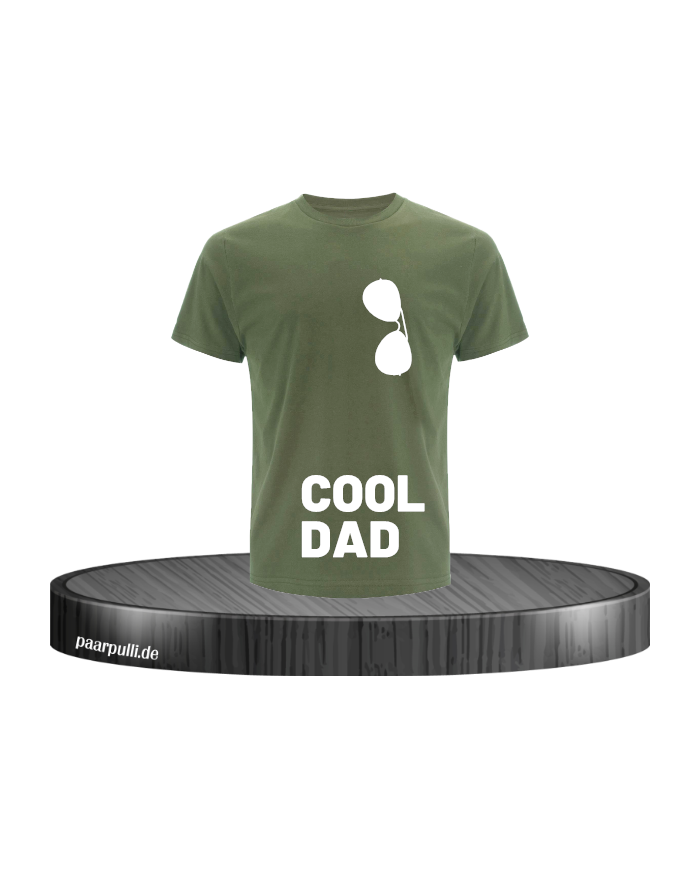 Cool Dad Herren T-Shirt khaki Größe XL