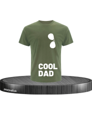 Cool Dad Herren T-Shirt khaki Größe XL