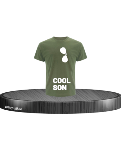 Cool Son Kinder T-Shirt khaki Größe 2Y (86/94)
