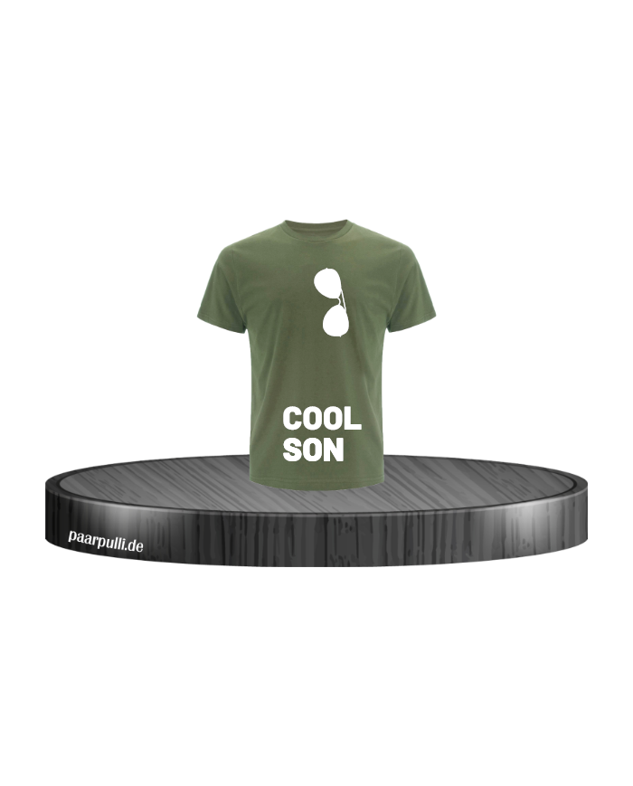 Cool Son Kinder T-Shirt khaki Größe 2Y (86/94)