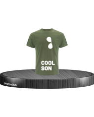 Cool Son Kinder T-Shirt khaki Größe 2Y (86/94)