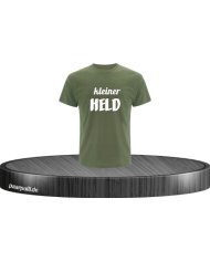 Kleiner Held Kinder T-Shirt khaki Größe 10Y (134/146)
