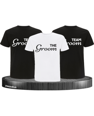 The Groom & Team Groom Junggesellenabschied T-Shirts