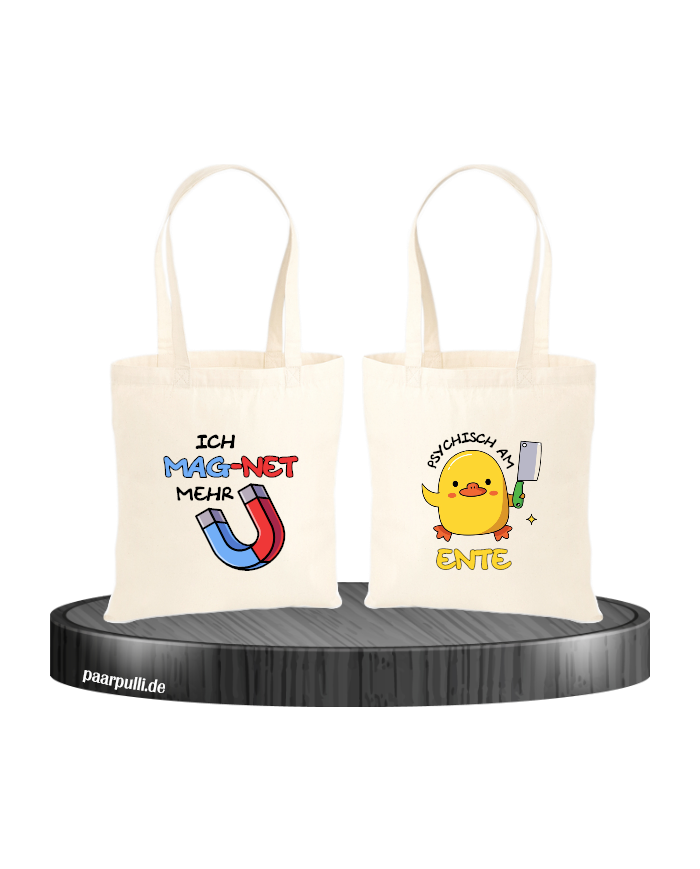Ich mag-net mehr Jutebeutel
