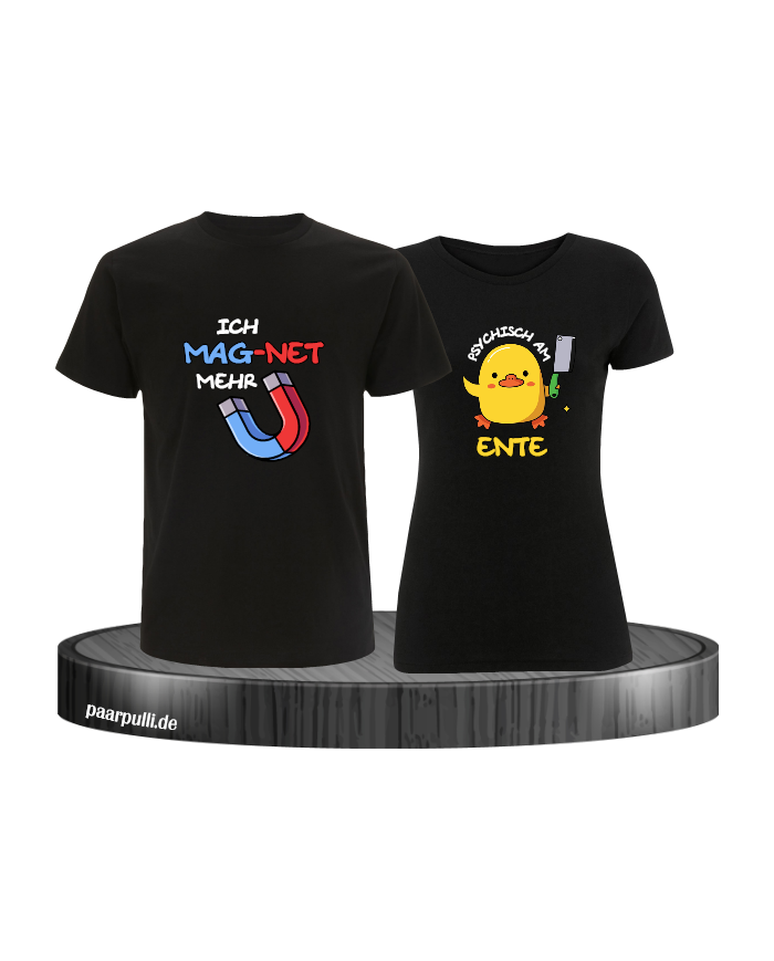 Ich mag-net mehr Shirt schwarz