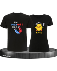 Ich mag-net mehr Shirt schwarz